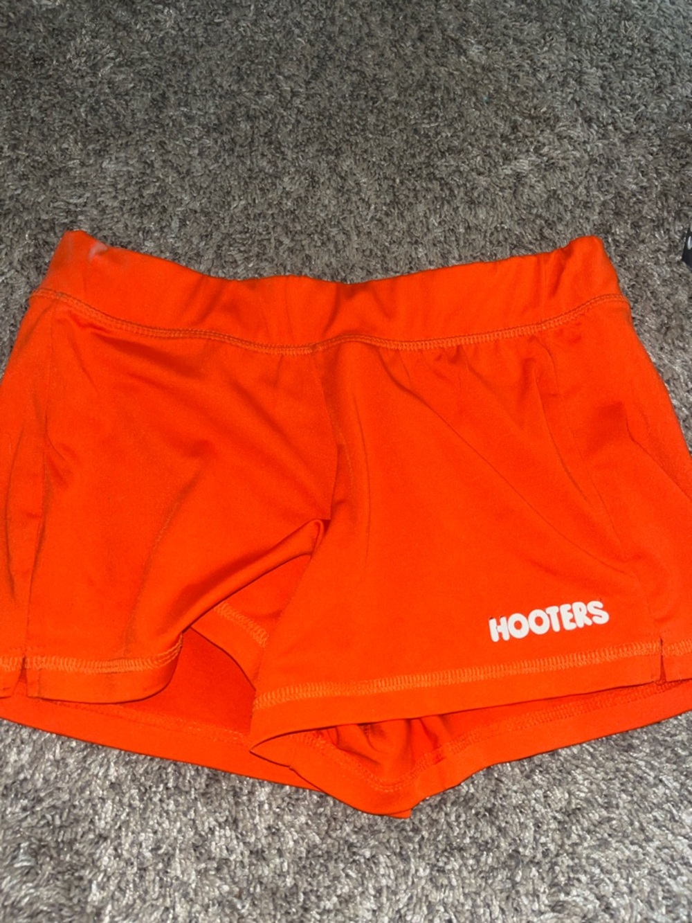 Hooters Bright Orange Women's Athletic Shorts